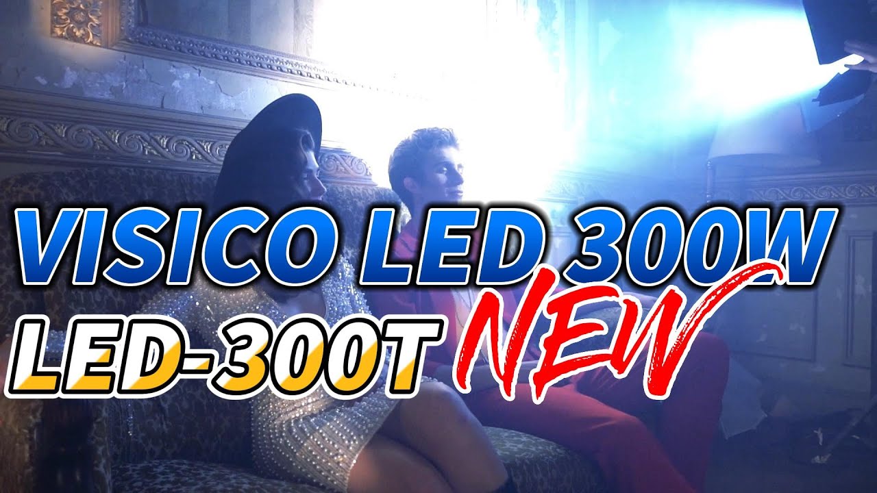VISICO-LED PHOTOGRAPHY LIGHT LED-200T AND LED-300T HELP THE PHOTOGRAPHER DO A GREAT JOB.