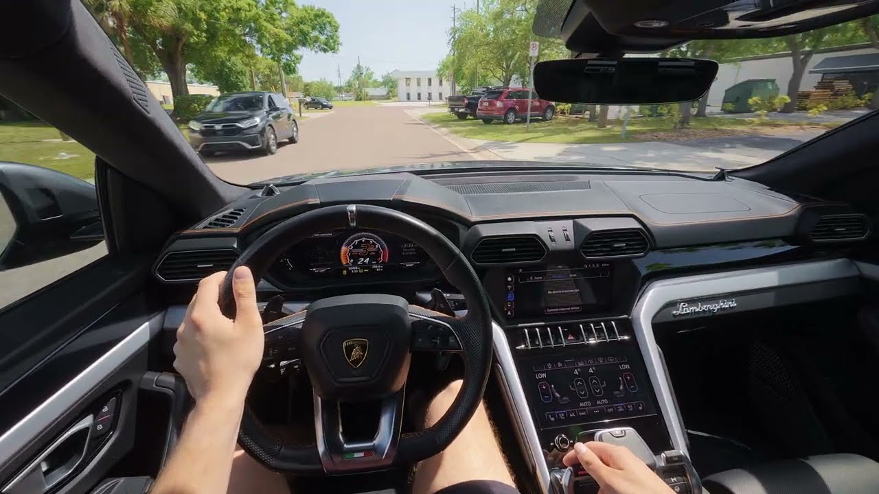 2019 Lamborghini Urus POV Test Drive