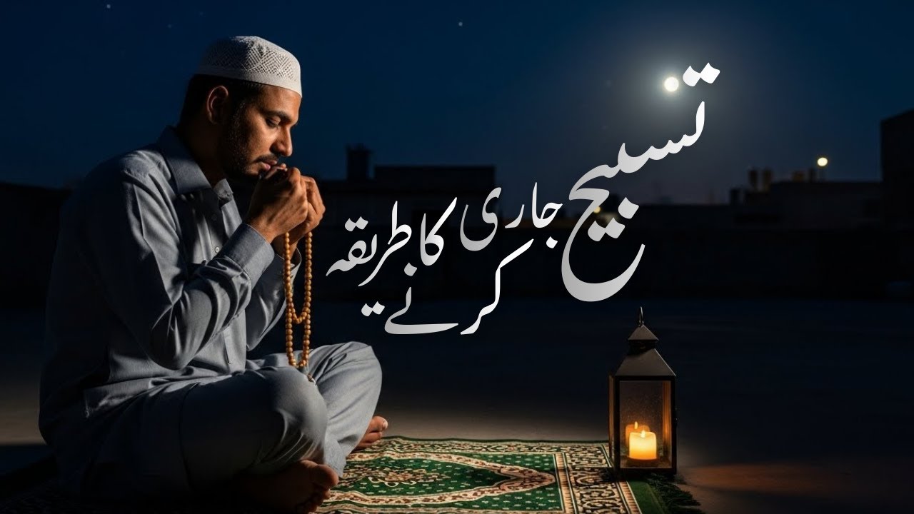 Tasbeeh Ko Kayse Jari Karen (Mukamal Tariqa)