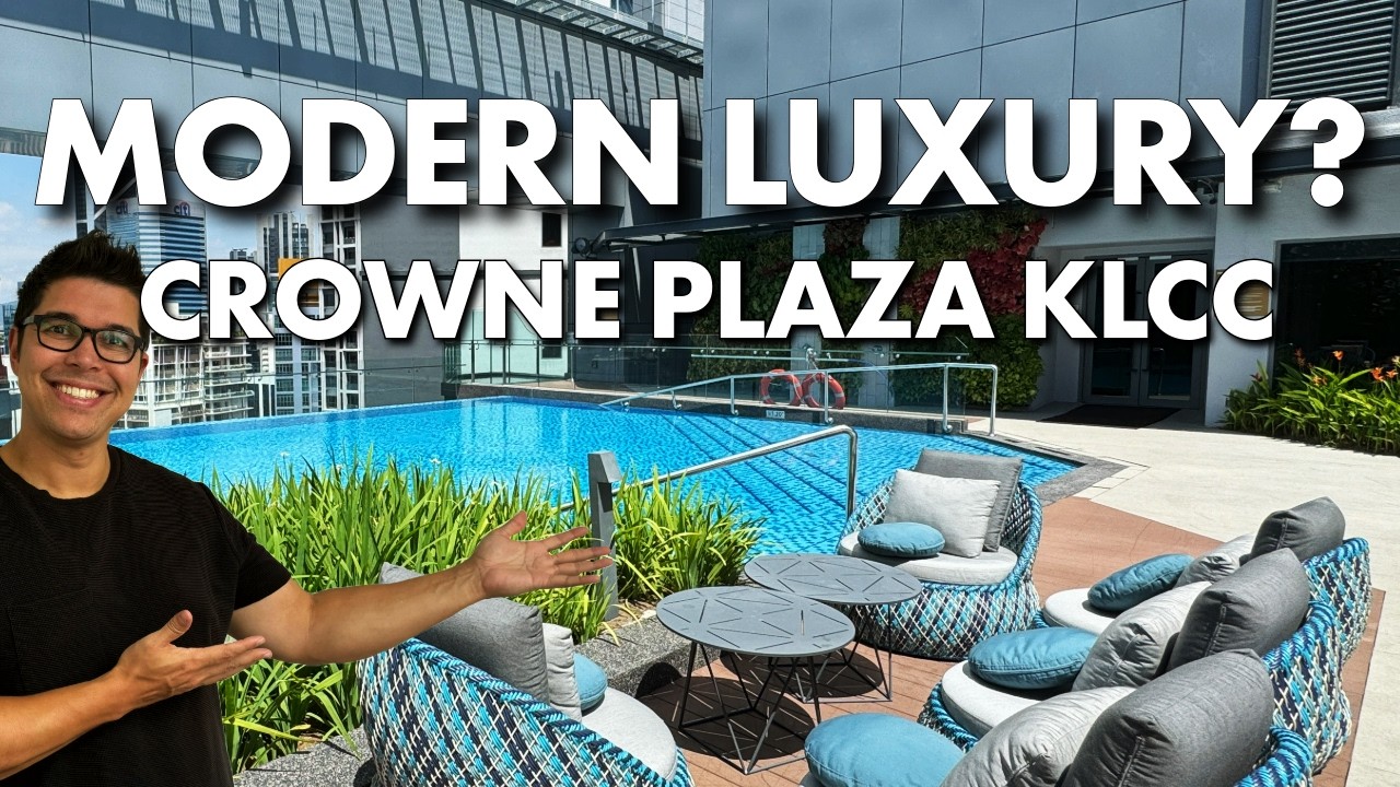 NEW Luxury 5 Star Crowne Plaza Hotel in Kuala Lumpur, Malaysia | Our Review!