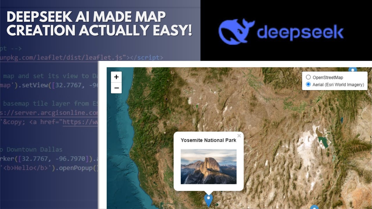 DeepSeek AI Made Map Creation Actually Easy
