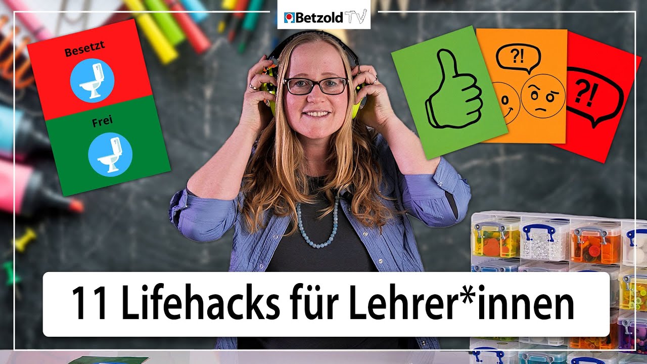 11 Lifehacks für Lehrerinnen und Lehrer | Betzold