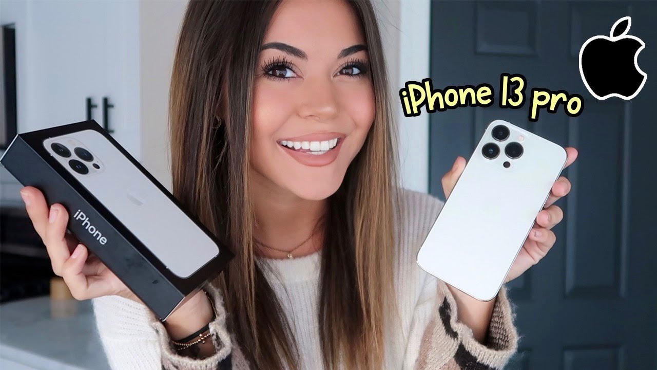 UNBOXING NEW IPHONE 13 PRO SILVER!