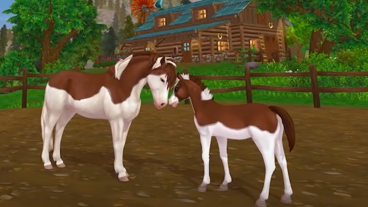 Mare and Newborn Foal Care in Star Stable Online