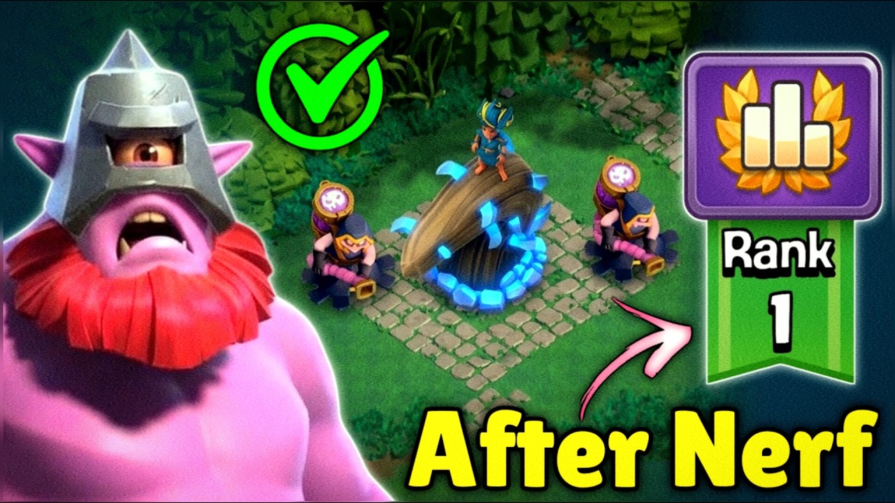 After Update | THROWERS Still Powerful After the Nerf | I HIT NO.1 Rank Using Throwers Clash of Clan