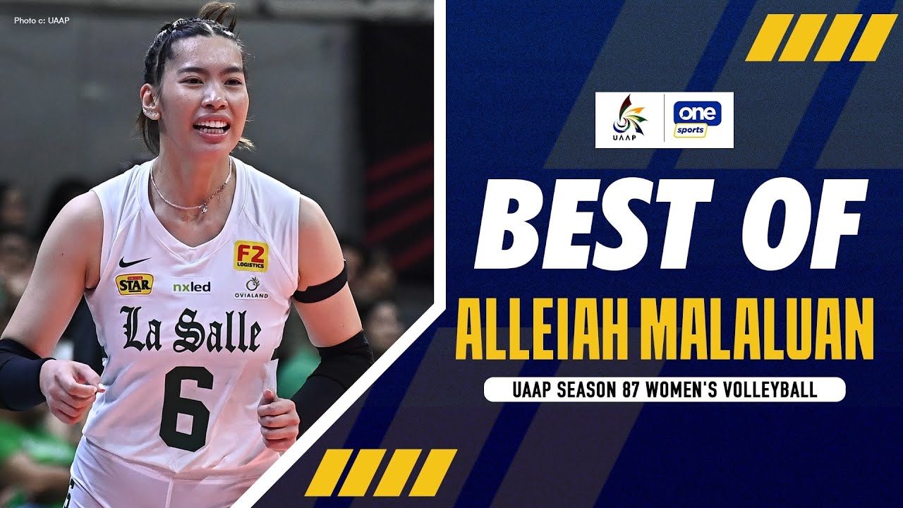 BEST OF ALLEIAH MALALUAN | UAAP SEASON 87 WOMEN'S VOLLEYBALL