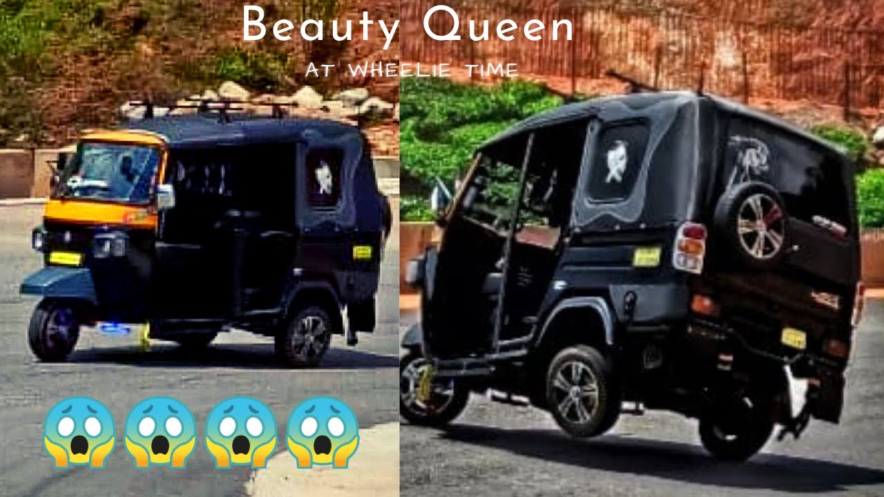 😎At wheelie time🤓 ( idukki modified Piaggio ape ) 🤓 ( auto praanthanmar kerala ) 😎