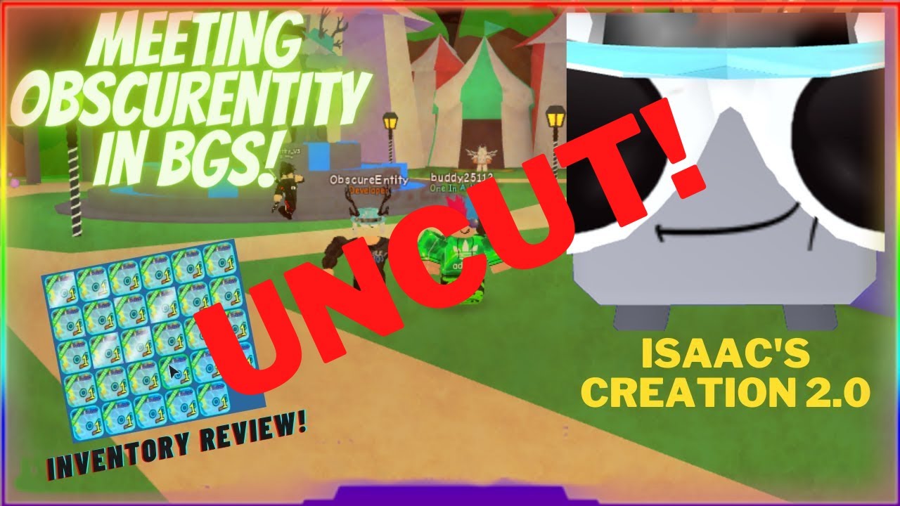 Full 10 Minute clip of me playing with ObscureEntity UNCUT | Bubble Gum Simulator
