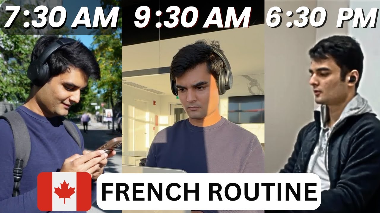 Perfect French Learning Routine with Full Time Work (Busy Schedule)