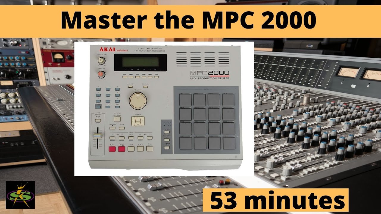 Обучающее видео AKAI MPC2000/xl
