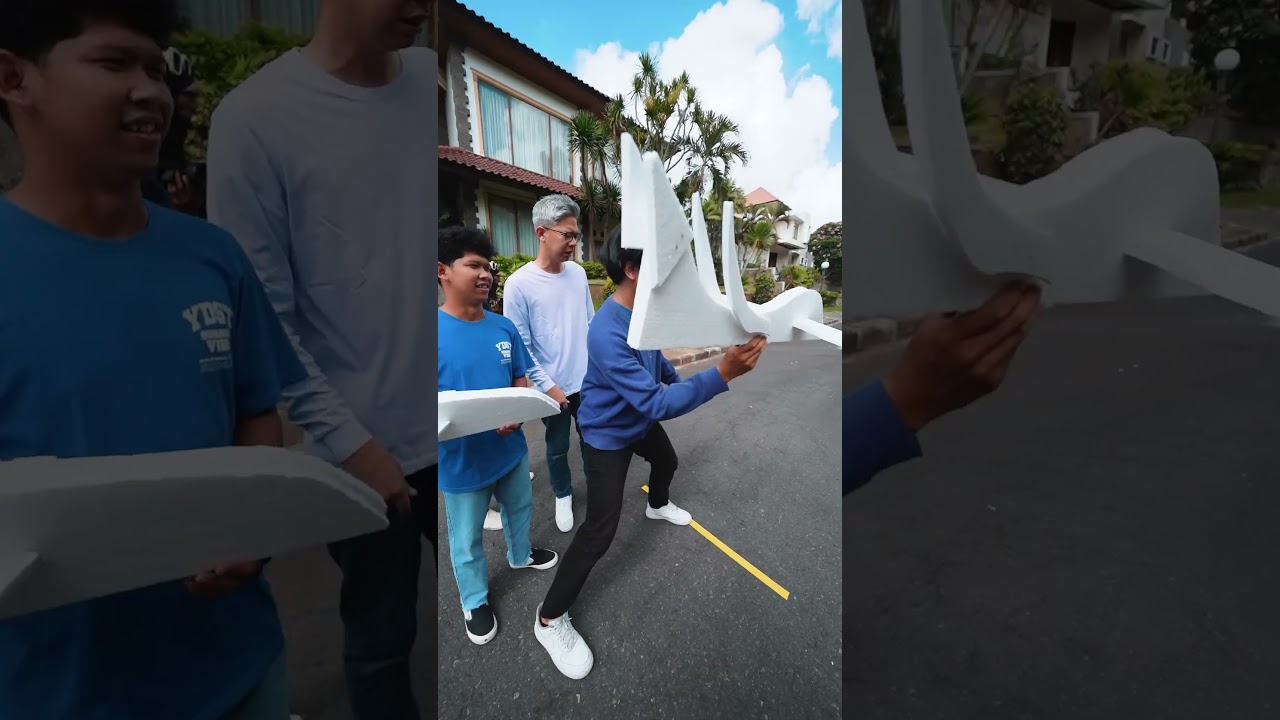 SIAPA BISA TERBANGKAN PESAWAT STYROFOAM PALING JAUH??!! PART 2