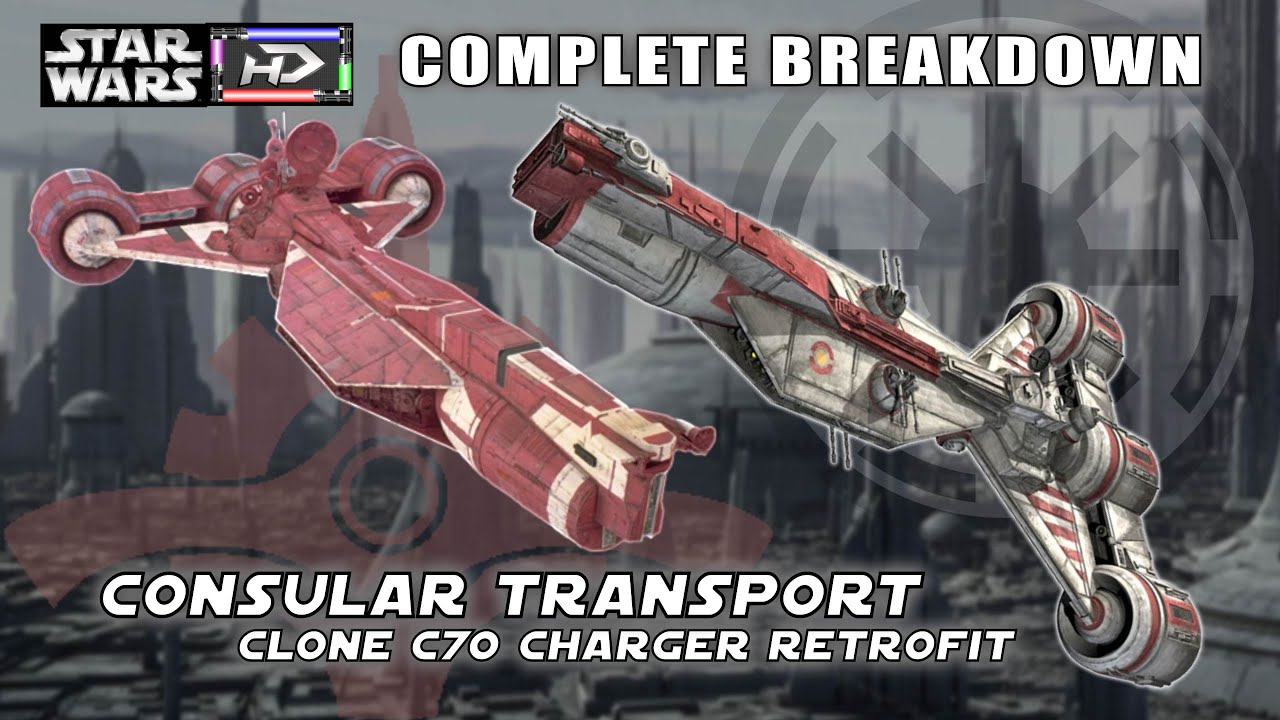 Consular class Cruiser - C70 Charger breakdown | Star Wars Hyperspace Database