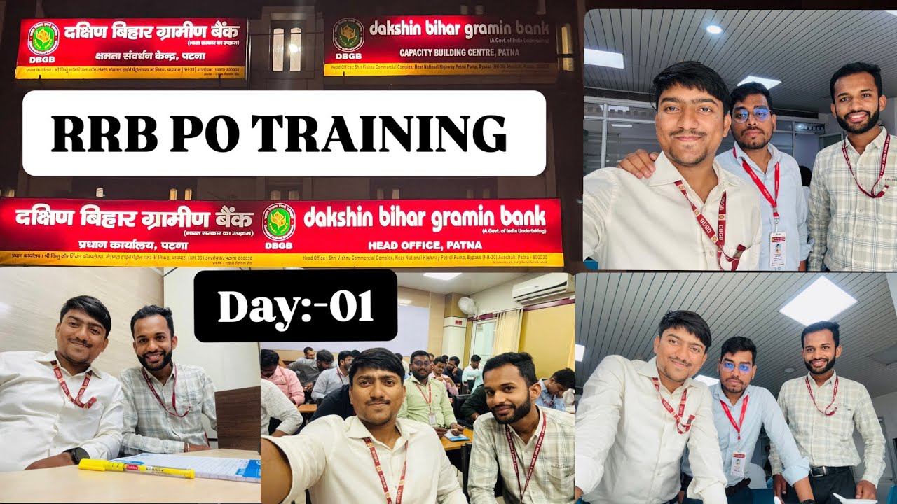RRB PO TRAINING VLOG||Day-01|| DBGB || Abhi&rsquo;s Timeline||#training #banker #rrbpo #manager #vlog g