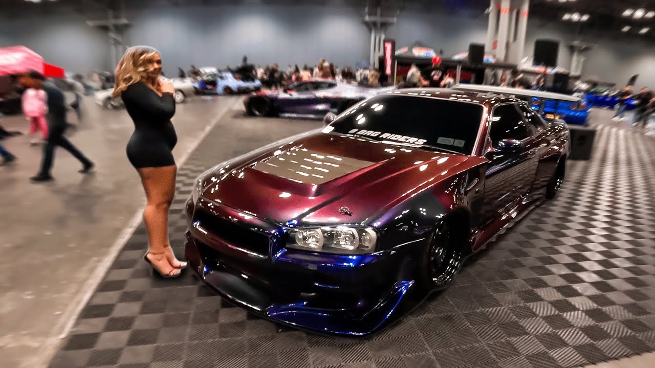 ENCONTRO DIGNO DO MEU GTR R34! - Imports Expo