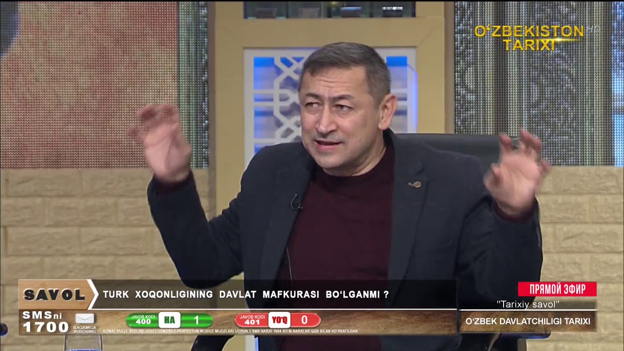 Tarixiy savol // O'zbek davlatchiligi tarixidan - Turk xoqonligi