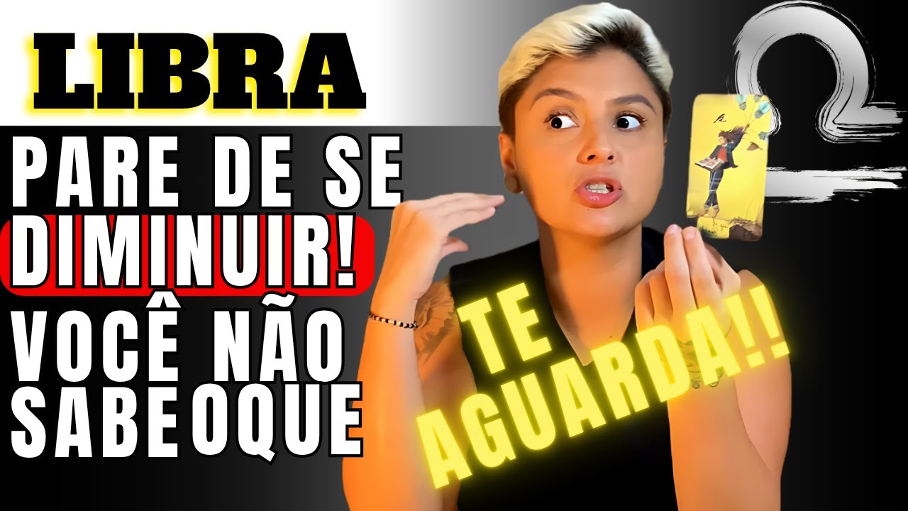 ♎LIBRA • Você está Sofrendo Porque Não Entendeu!!!😲🤯