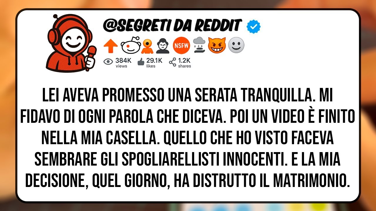 l Suo Addio al Nubilato Doveva Essere Innocuo. Ma Quello che Ho Visto Faceva Sembrare gli Spoglia...