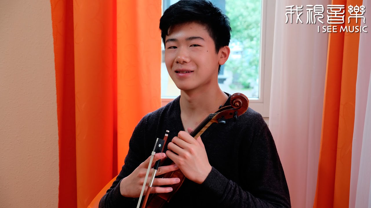 The young violinist Simon Zhu  / 华裔少年提琴手朱熙萌 出身普通获奖无数