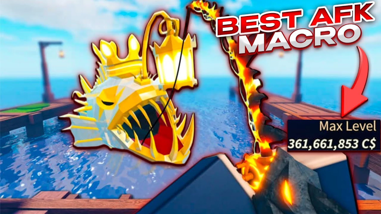 FISCH MACRO: Anti-AFK Auto Fishing & Ultra Farm in Roblox⚙️🚀