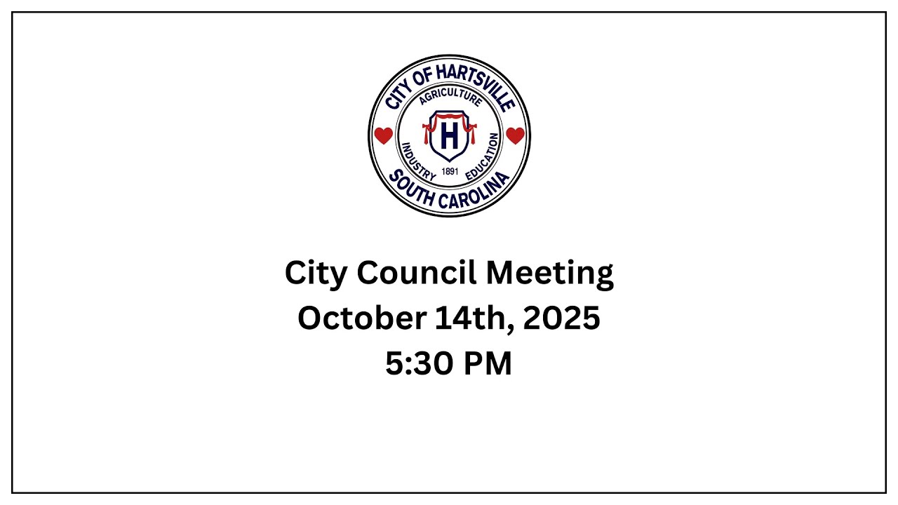 City Council Meeting - October 14th, 2025