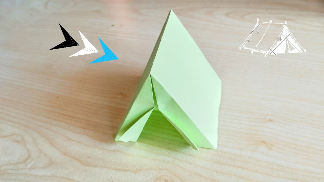 ORİGAMİ ÇADIR YAPIMI|Origami Adresim