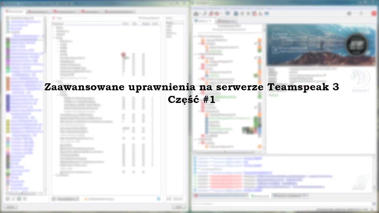 Zaawansowany system uprawnień na serwerze Teamspeak 3 Część #1