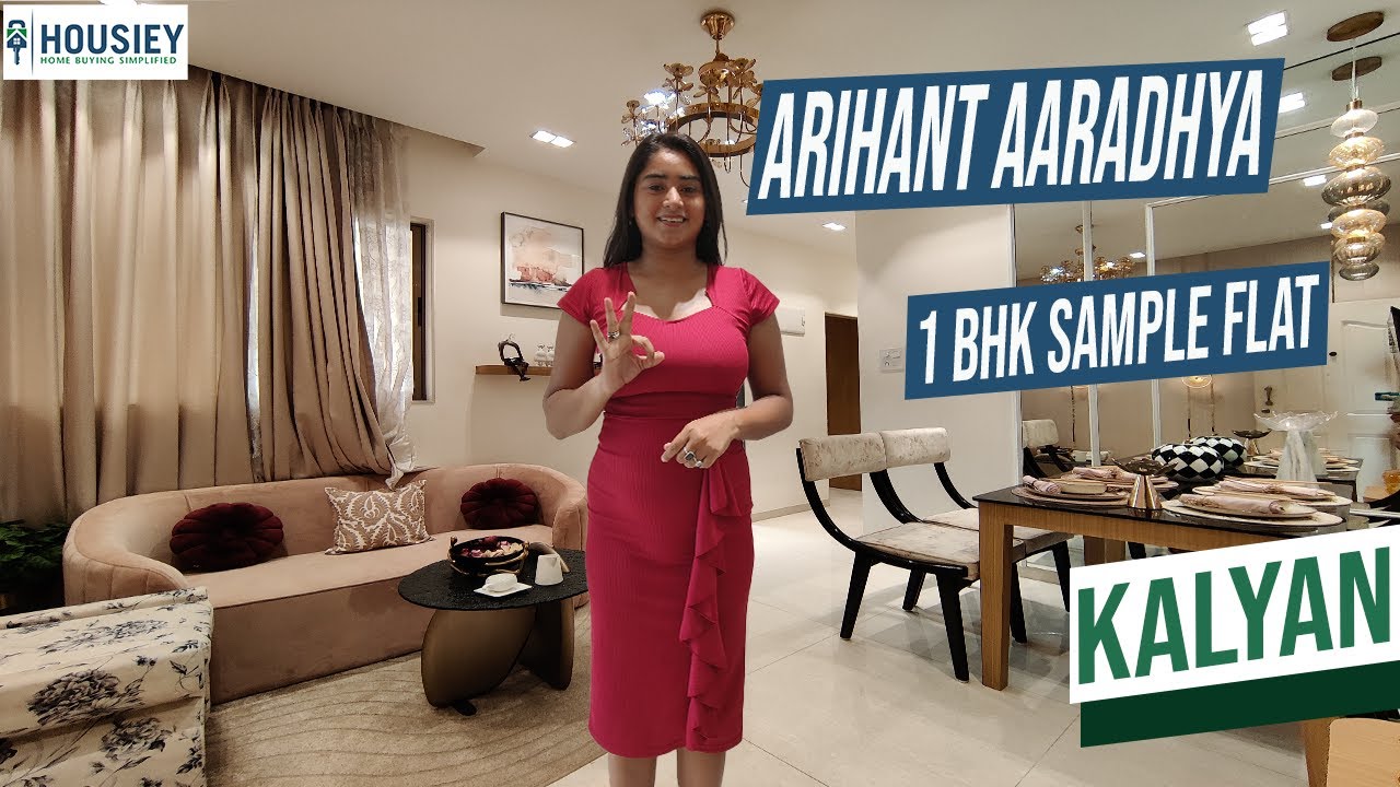 Arihant Aaradhya Kalyan | 1 BHK Sample Flat Tour [2025] | Arihant Kalyan Project