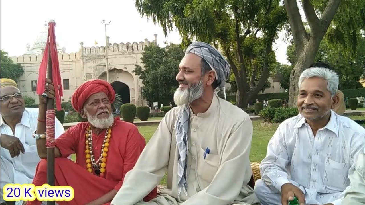 Heer waris shah safinan kalam by pa waris Ali Waris at Badshahi Masjid Lahore