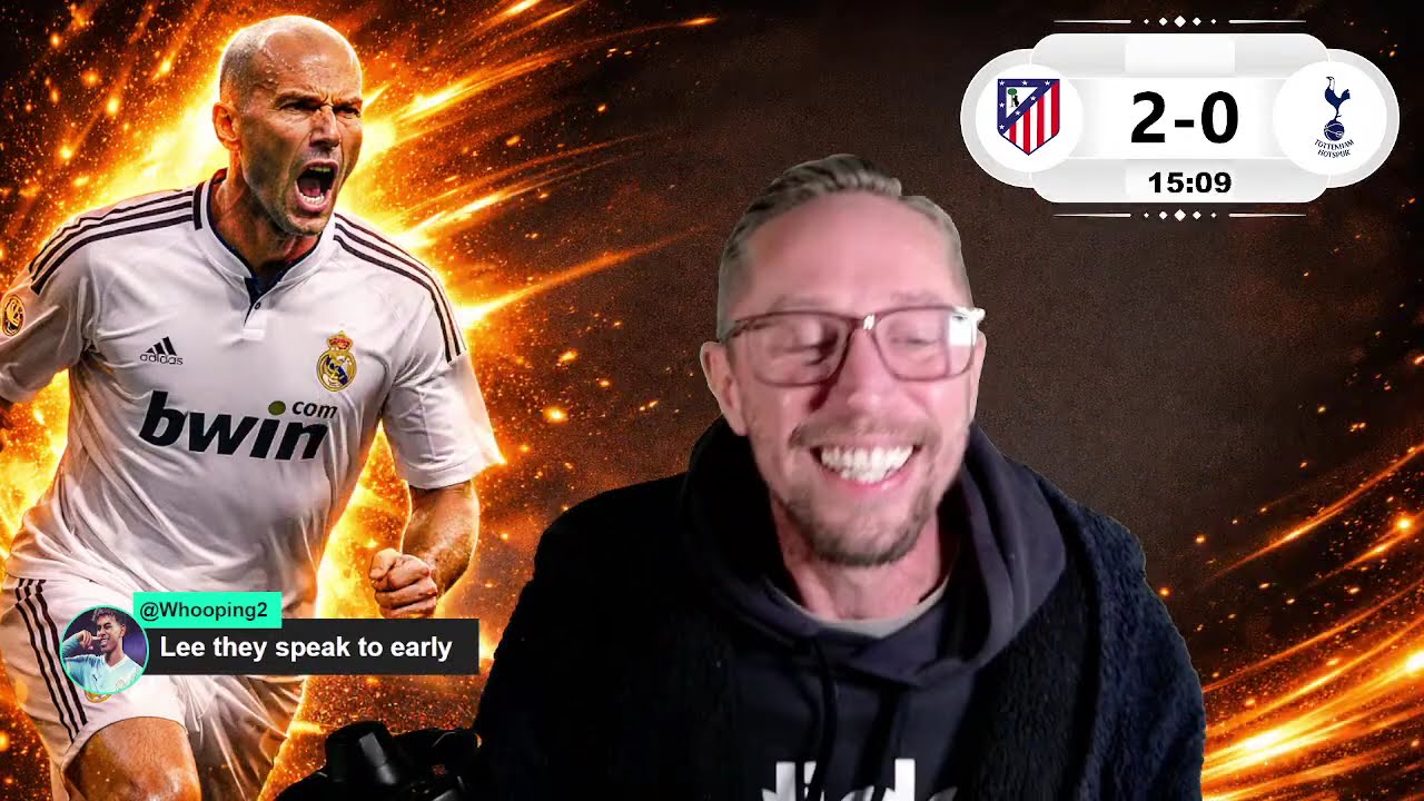 ATLETI VS TOPSPURS / NEWCASTLE VS BARCELONA LIVE CHAMPIONS LEAGUE WATCHALONG