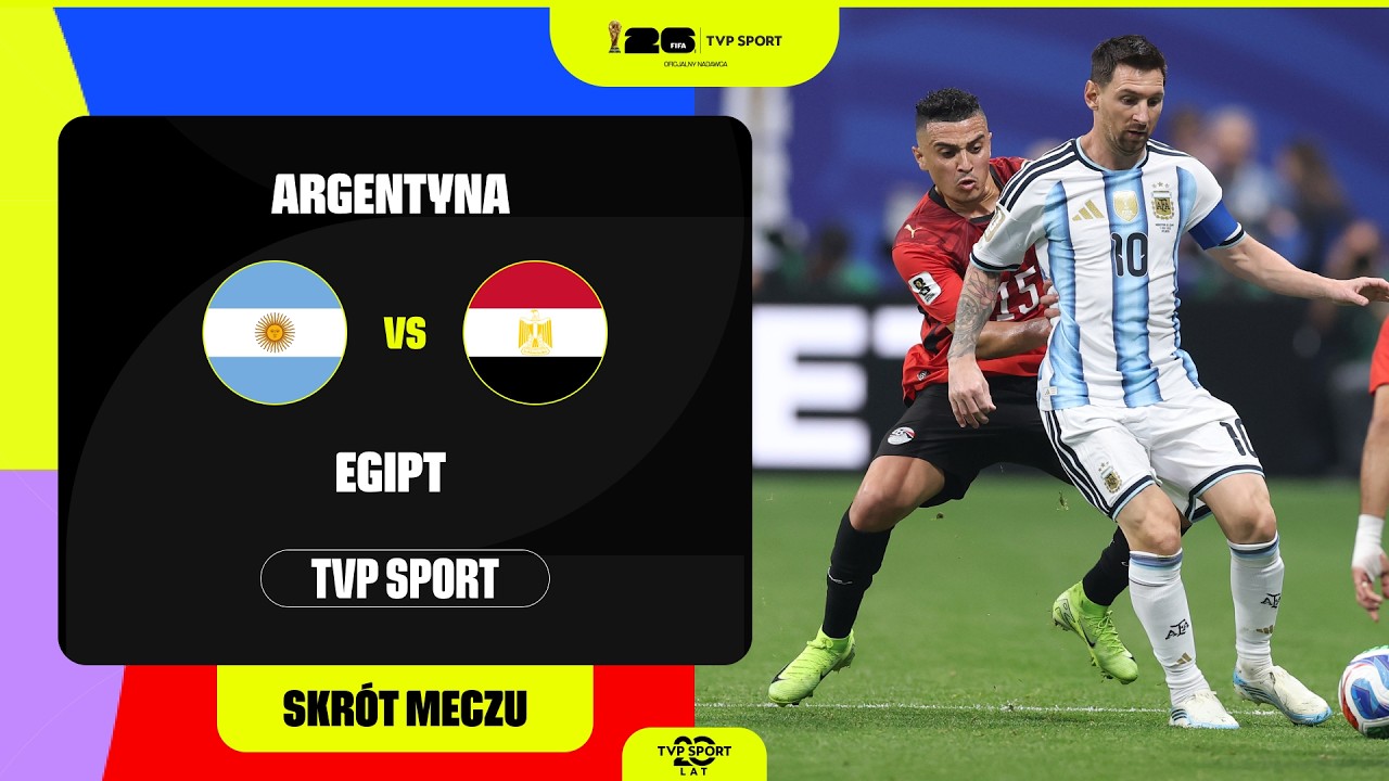 SKR&Oacute;T: MUNDIAL, 1/8 FINAŁU: ARGENTYNA &ndash; EGIPT. MISTRZOWIE ŚWIATA VS AFRYKAŃSKA NIESPODZIANKA