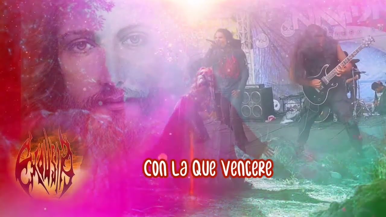 TE NECESITO, subtitulos.      #lyrics  #metalcristiano Exousia.