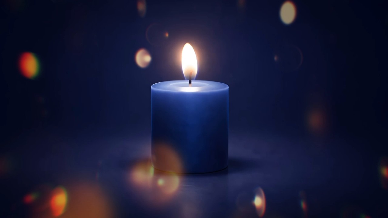 Blue Candle Flame – 3 Hours of Calm Focus | Deep Relaxation, Study, Meditation Background
