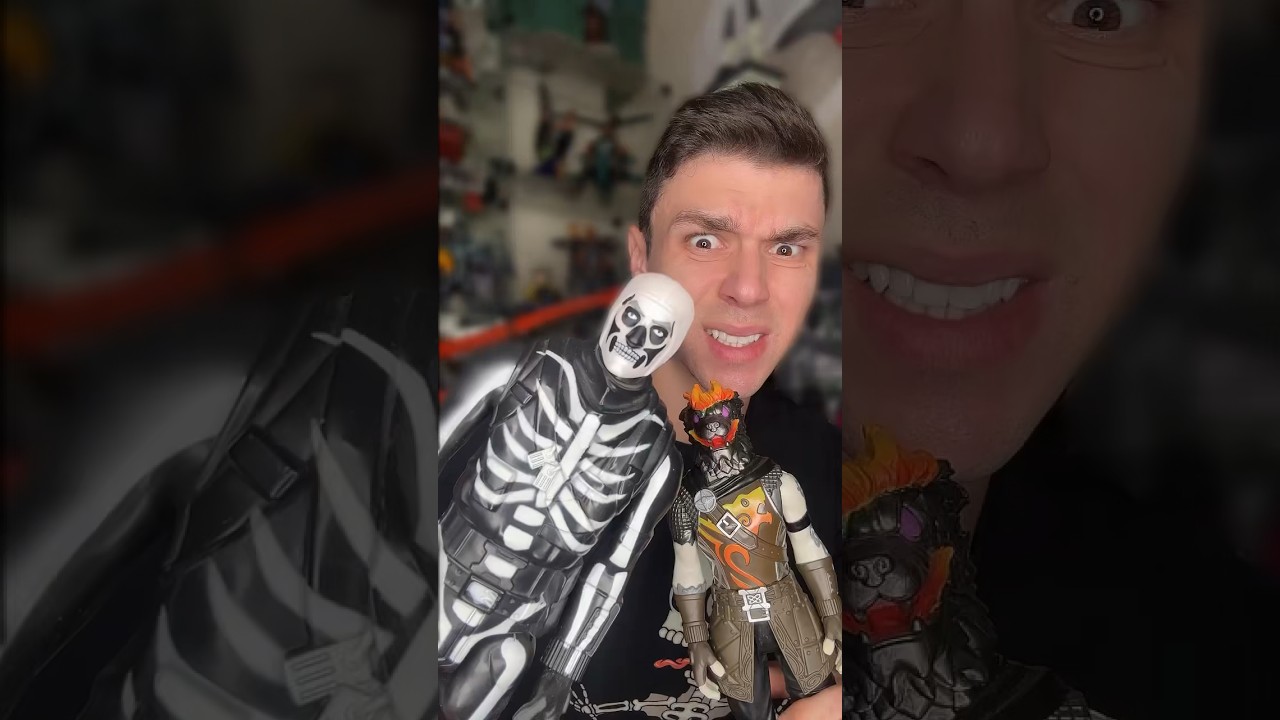💀 O PERIGO DE COLECIONAR ESSES BONECOS DO FORTNITE #petertoys