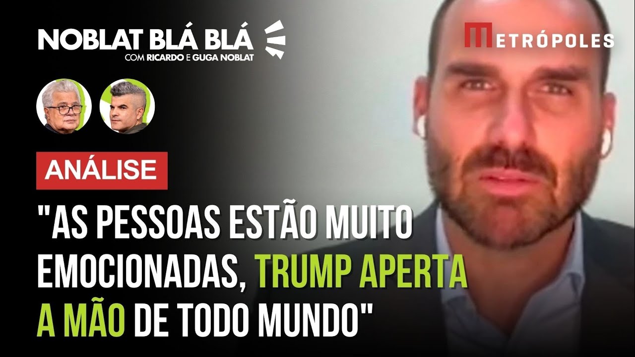 DOR DE COTOVELO? Eduardo Tarifa&ccedil;o faz v&iacute;deo diminuindo vit&oacute;ria do encontro de Lula e Trump