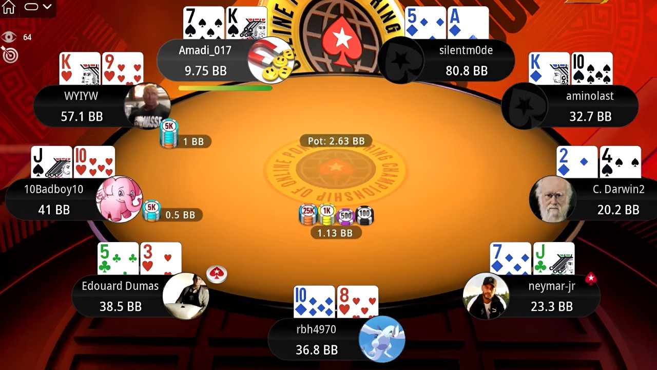 SCOOP 02-H $530 Amadi_017 | C. Darwin2 | Neymar Jr - Final Table Replay