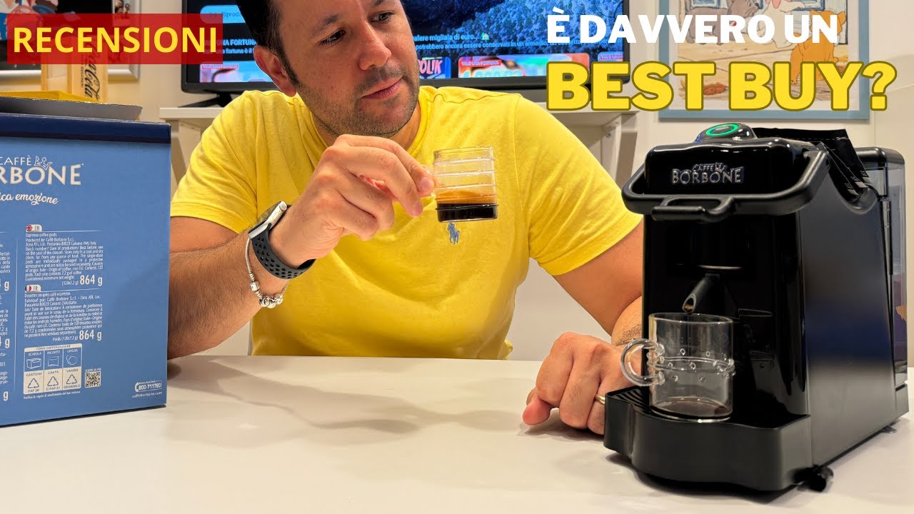 RECENSIONE DIDI BORBONE - Macchina Caffè a Cialde Compatta, conviene? Bassi consumi
