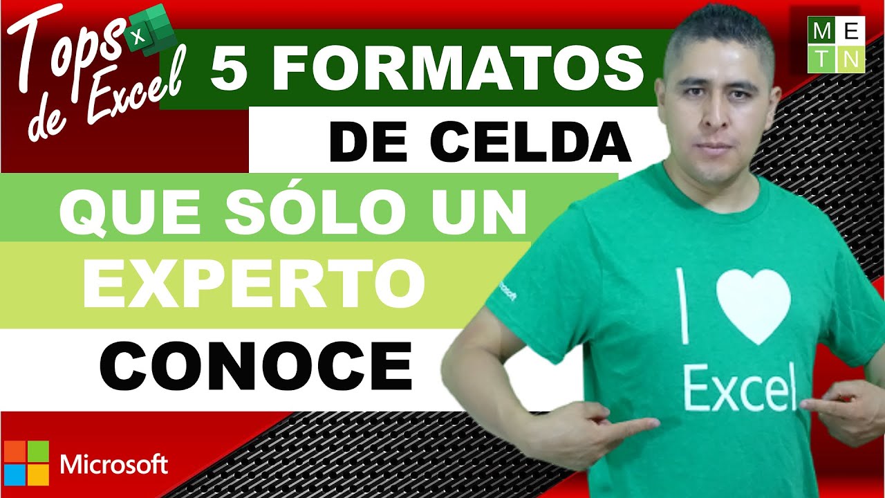 5 FORMATOS DE CELDA AVANZADOS NIVEL EXPERTO 📊 | TOPS DE EXCEL 7 🏆