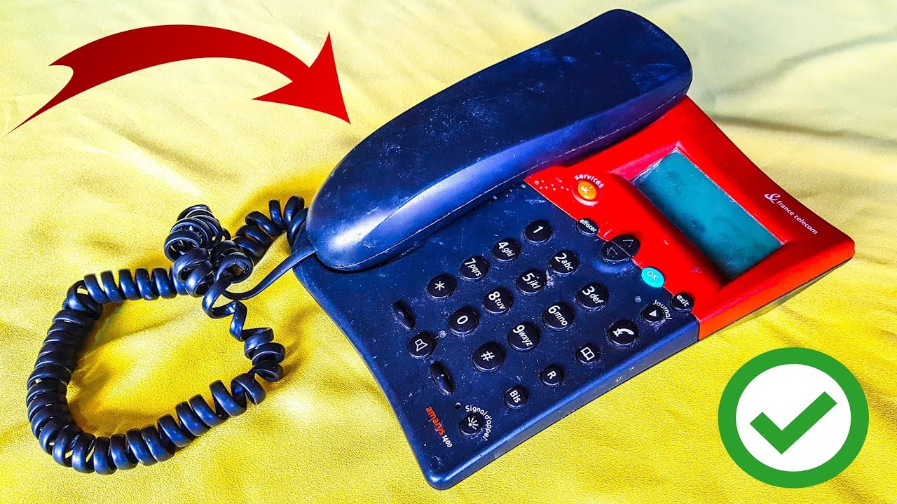 لا ترمي الهاتف الثابت القديم المعطلة شاهد كيف تستفيد منه اختراع مدهش SIMPLE INVENTIONS
