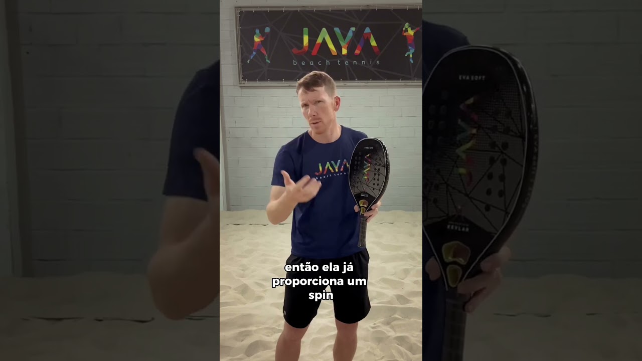 Análise da raquete para Beach Tennis Kevlar | Jaya Beach Tennis