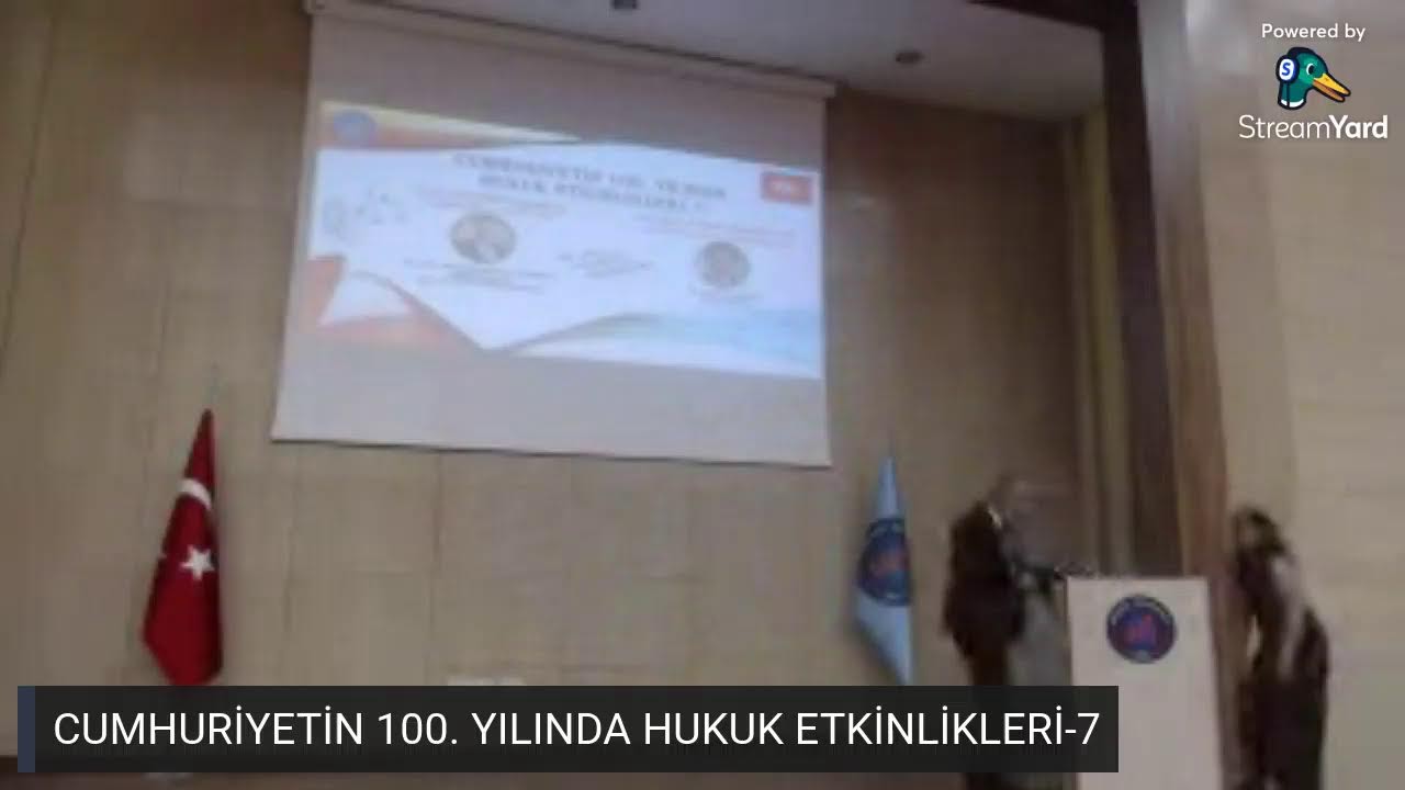 CUMHURİYETİN 100. YILINDA HUKUK ETKİNLİKLERİ-7