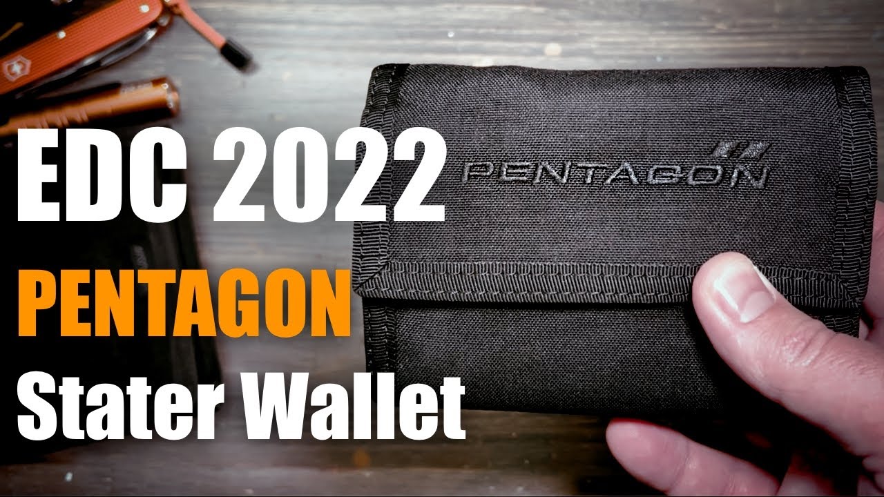 EDC НАБОР 2022 В КОШЕЛЬКЕ PENTAGON Stater Wallet