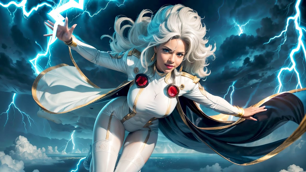 Storm X-Men Fashion Cosplay Marvel Comics [Ai 4K] 