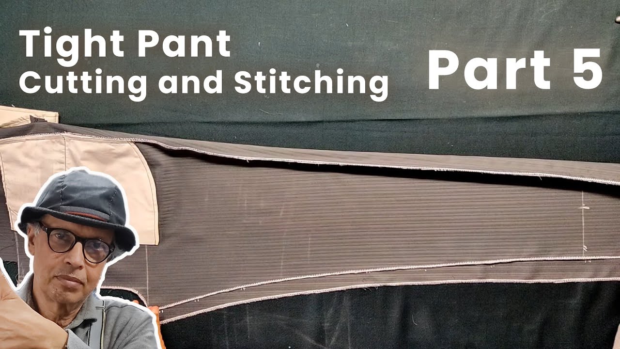Tight Pant Cutting And Stitching | Skin Tight Pant Cutting And Stitching | Men Pant Cutting