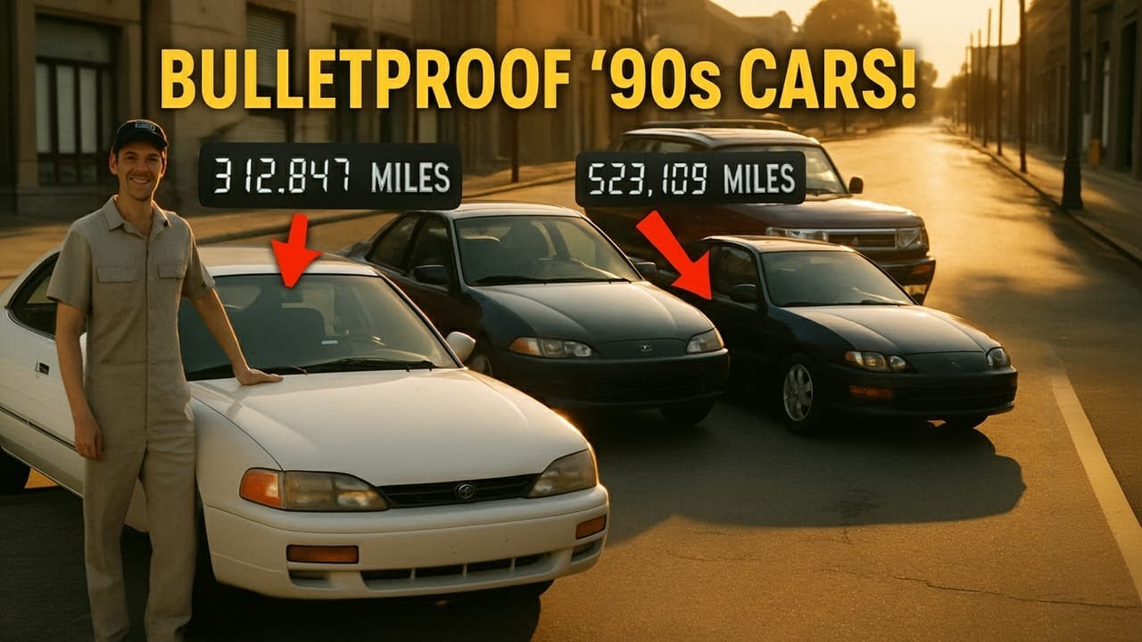 10 Most Reliable 90's Cars That NEVER Break Down