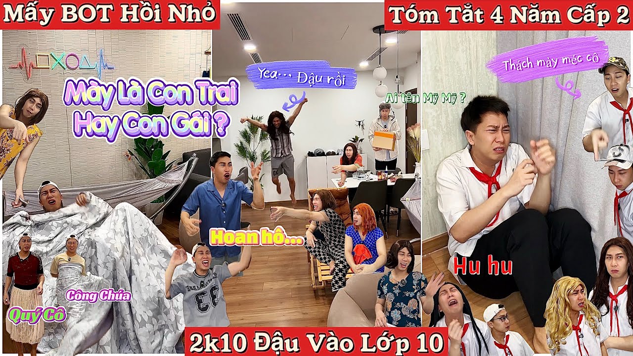 Tổng Hợp Video Ngắn Học Sinh #117 : Mấy Bot Hồi Nhỏ, 2k10 Lớp 10, 4 Năm Cấp 2, Xin Tiền Mẹ, LGBT