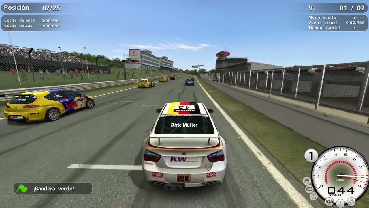 Race Injection (2011) - 4K Ultra HD PC Gameplay - Brands Hatch - BMW WTCC - 2 lap race