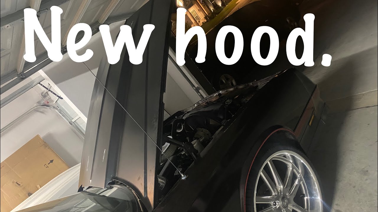 INSTALLED COWL HOOD WITH MY SON ALMOST SHATTERED WINDSHIELD!