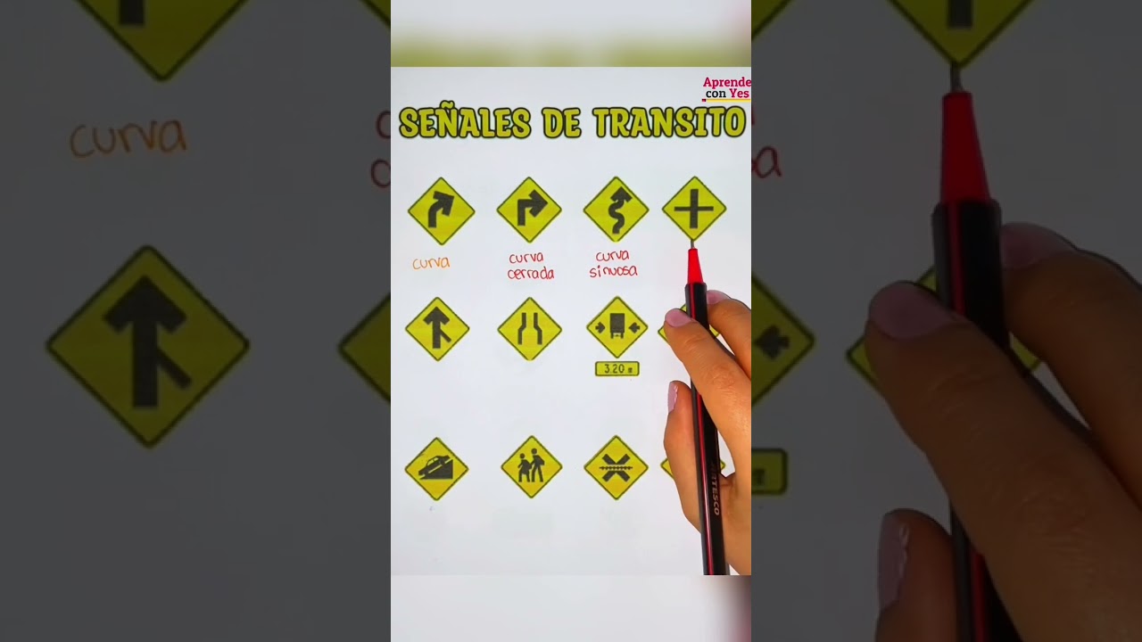 Se&ntilde;ales de tr&aacute;nsito que debes conocer⚠️