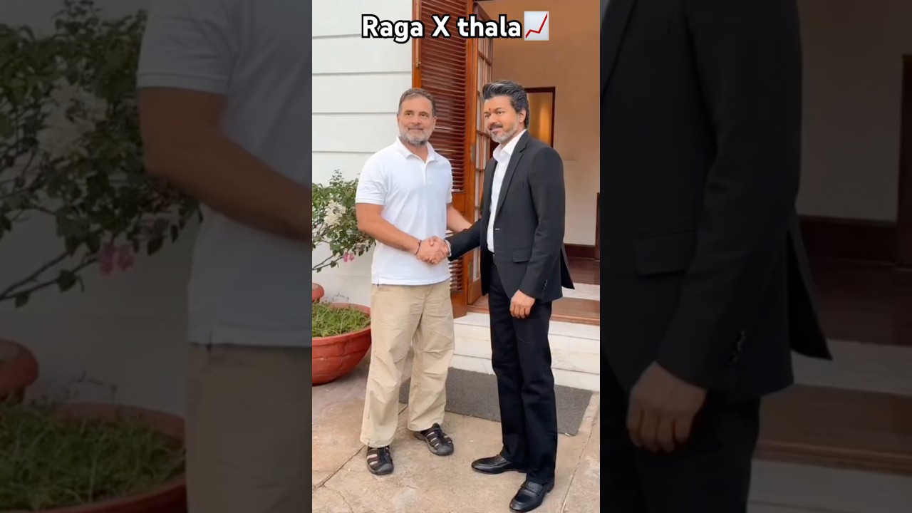 Raga x thala #rahulgandhi #congress #thalapathyvijay #nsui