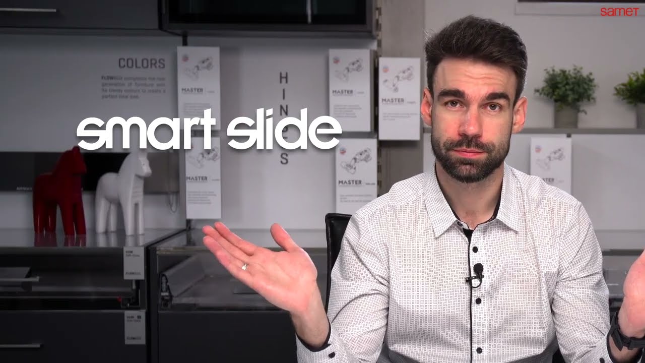 Все о направляющих скрытого монтажа Samet. Smart Slide, Slidea.